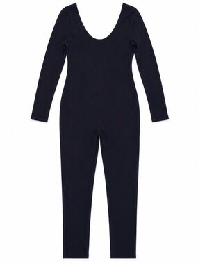 Fashion Nova • Black • Ribbed • Crewneck • Jumpsuit • 2X